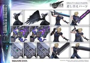 [PREORDINE] Final Fantasy VII Rebirth Statua 2-Pack 1/4 Cloud Strife vs Sephiroth 69 cm - Square-Enix - Statue