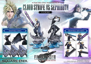 [PREORDINE] Final Fantasy VII Rebirth Statua 2-Pack 1/4 Cloud Strife vs Sephiroth 69 cm - Square-Enix - Statue