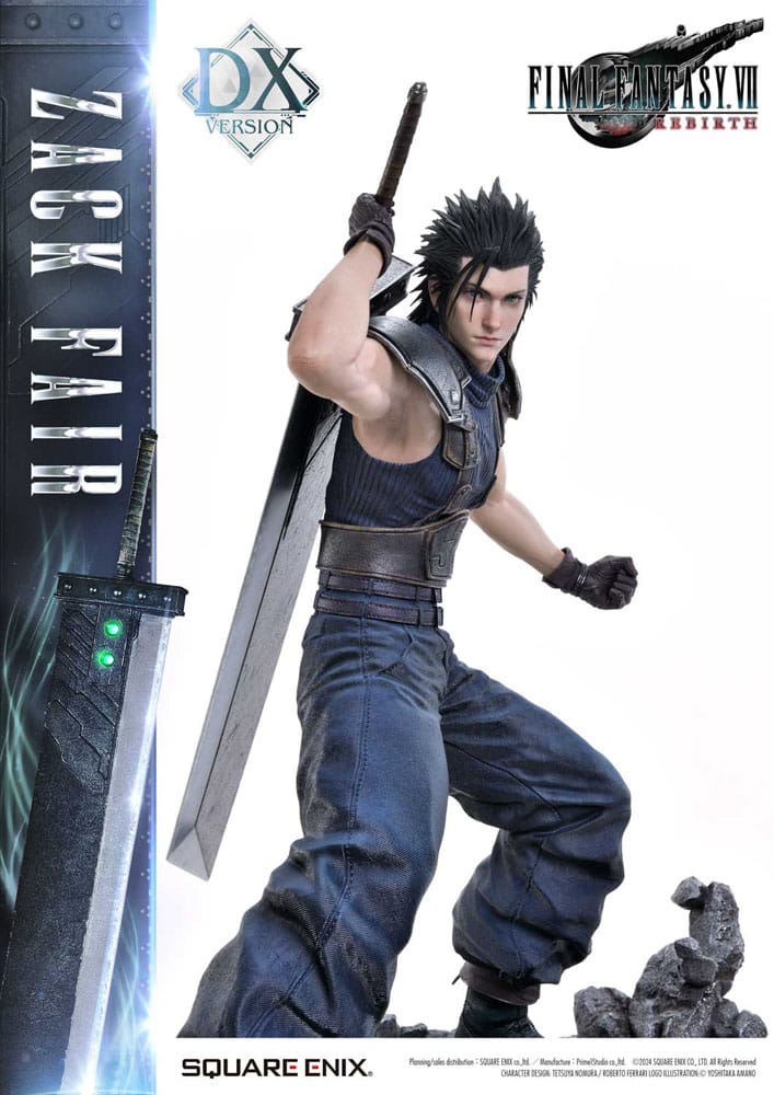 [PREORDINE] Final Fantasy VII Rebirth Statua 1/4 Zack Fair Deluxe Ver. 57 cm - Square-Enix - Statue