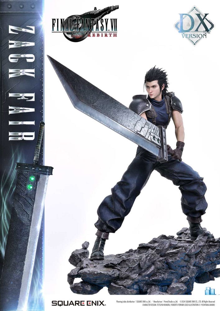 [PREORDINE] Final Fantasy VII Rebirth Statua 1/4 Zack Fair Deluxe Ver. 57 cm - Square-Enix - Statue