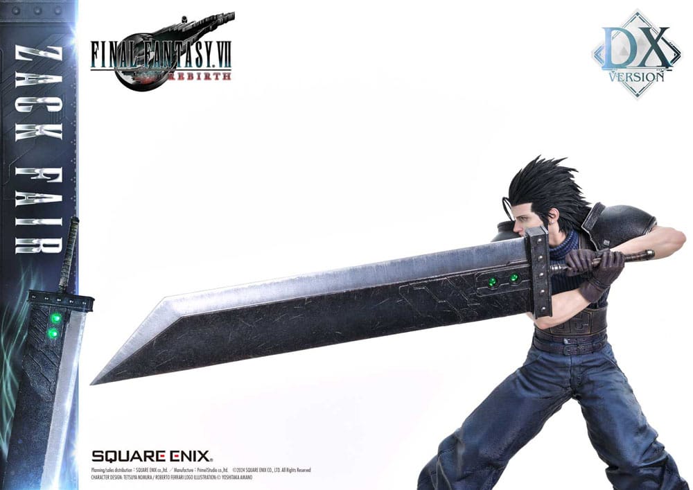 [PREORDINE] Final Fantasy VII Rebirth Statua 1/4 Zack Fair Deluxe Ver. 57 cm - Square-Enix - Statue