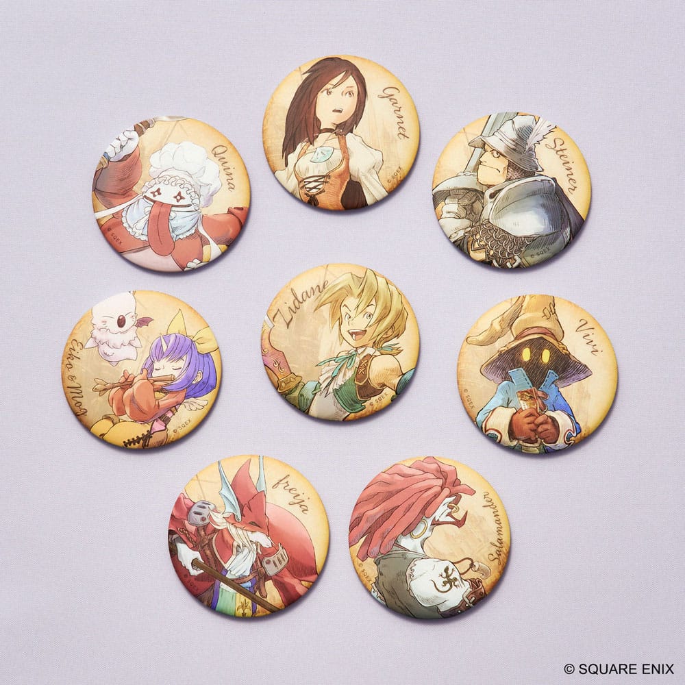 Final Fantasy IX: Calamite 25° Anniversario - Display Box (8 pezzi) - Square-Enix - Calamite
